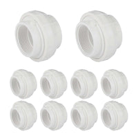 10 Pcs 1-1/2" PVC FIP Union