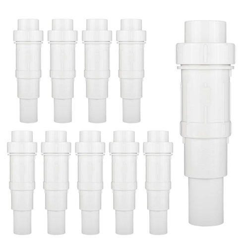 30 Pcs 1/2" PVC Expansion Coupling