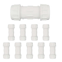 30 Pcs 1/2" PVC Compression Coupling