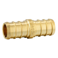 Niikappu Metal Pipe Connectors PEX-B Crimp 1/2" PEX x 1/2" PEX Coupling (Lead Free) Plumbingsell