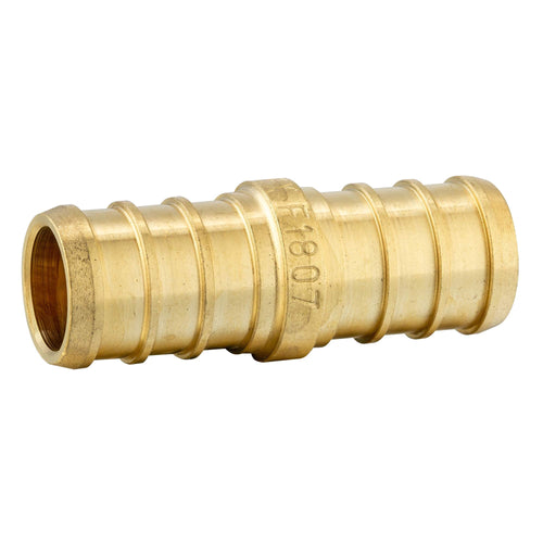 Niikappu Metal Pipe Connectors PEX-B Crimp 1/2" PEX x 1/2" PEX Coupling (Lead Free) Plumbingsell