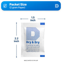 American Filament American Filament Rechargeable Silica Gel Desiccant Packets