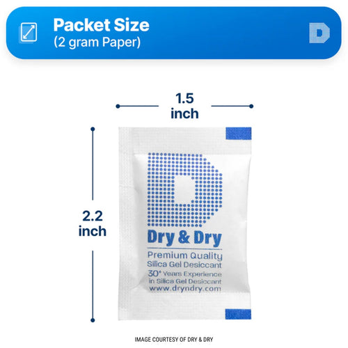 American Filament American Filament Rechargeable Silica Gel Desiccant Packets