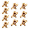 PEX A Expansion 1/2" PEX x 1/2" PEX x 1/2" Female NPT Drop Ear Tee(Lead Free) Plumbingsell
