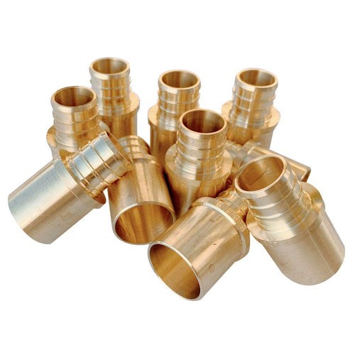 PEX-B Crimp 1/2" PEX x 3/4" Male Copper Sweat Adapter (Lead Free) Plumbingsell