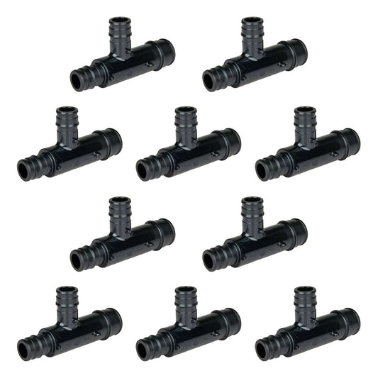 10 Pcs PEX A Expansion 1-1/2" x 1-1/2" x 1-1/4" PPSU Tee Wholesale
