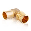 30 Pcs PEX-B Crimp 3/4" PEX x 3/4" Male Copper Sweat Elbow (Lead Free)