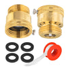 Anti Siphon Vacuum Breakers Set, 3/4" Backflow Preventer