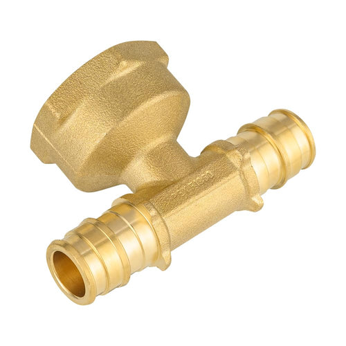 30 Pcs PEX A Expansion 1/2" PEX x 1/2" PEX x 3/4" Female Threaded F1906 Tee Wholesale