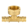30 Pcs PEX A Expansion 1/2" PEX x 1/2" PEX x 3/4" Female Threaded F1906 Tee Wholesale