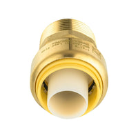 1" x 1" M Push Fit Male Adapter