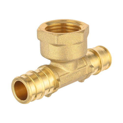 PEX A Expansion 3/4" PEX x 3/4" PEX x 1/2" Female Threaded F1960 Tee (Lead Free) Plumbingsell
