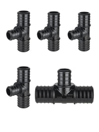 PEX-B Crimp 1" x 1" x 3/4" PPSU PEX Tee