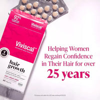 Viviscal Women's Hair Growth Supplement | 180 Tablets | Clinically Proven Formula with Biotin & Marine Extracts for Thicker, Fuller Hair