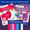 Valentine Paper Colors