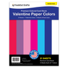 Valentine Paper Colors