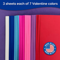 Valentine Paper Colors