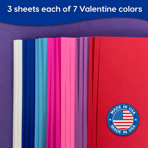 Valentine Paper Colors