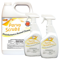 ParvoScrub II – EPA-Registered Super Concentrate Disinfectant for Kennels & Veterinary Use (1 Gal)