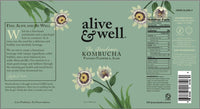 Aloe & Passion Flower Kombucha Organic