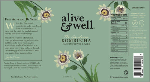 Aloe & Passion Flower Kombucha Organic