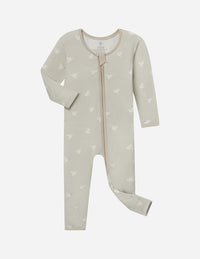 Peace Bamboo Convertible Footed Onesie