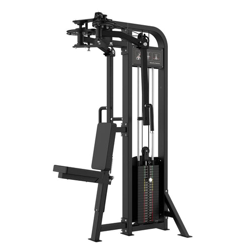 Excel Pec Dec/Rear Delt Combo - Muscle D Fitness - Selectorized Chest / Delt Machine