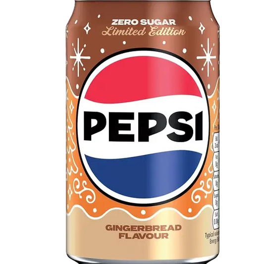 Pepsi Gingerbread – Festive Spiced Cola with Holiday Cookie Flavor (UK)