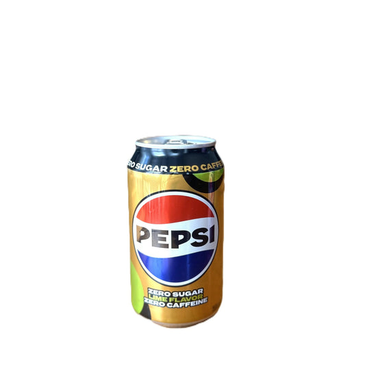 Pepsi Lime Zero Sugar Zero Caffeine | Rare Exotic Cola (Korea)