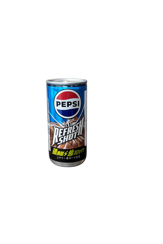 Pepsi Refresh Shot – High-Caffeine Cola Blast 200mL Can (Japan)