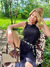 Serpent Luxe Snakeskin Handbag - Elegant Leather Commuter Bag for Stylish Women