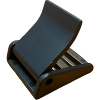 1" Black Acetal Cam Buckle / Cam Lever | 1CL RatchetStrap.Com