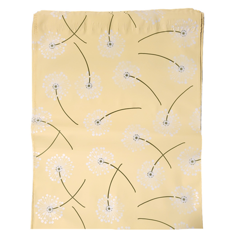 Dandelion Yellow Poly Mailers Size 10x13 Colorful Shipping Bags