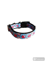 Fishing Bobbers Nylon Dog Collar