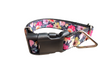 Painted Flowers Nylon Dog Collar