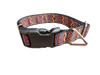 African Tribal Print Nylon Dog Collar