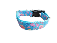 Seashells Nylon Dog Collar