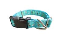 Blue Deer Nylon Dog Collar