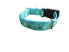Blue Deer Nylon Dog Collar