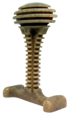 Honey Bone Dental Tower - Indestructible Nylon Dog Chew Toy XL | USA Made
