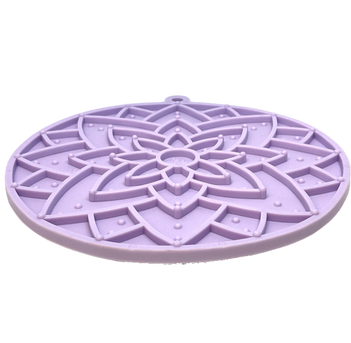 Lotus Design emat - Enrichment Lick Mat For Dogs and Cats - With Suction Cups | USA Made
