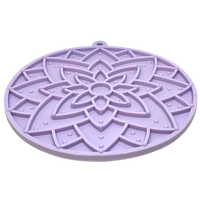 Lotus Design emat - Enrichment Lick Mat For Dogs and Cats - With Suction Cups | USA Made