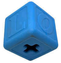 Love Cube eDispenser - Durable Rubber Chew Toy & Treat Dispenser | USA Made