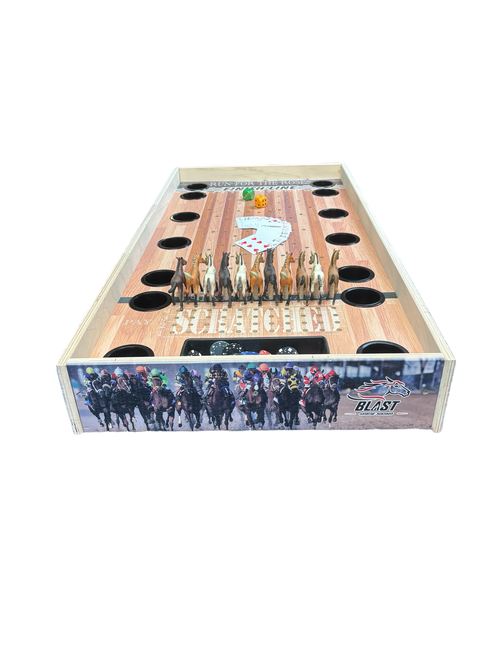 Jumbo Horse Game W/ Drink Holders & Chip Pot