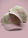 the "Mom-Ville" Script Hats Light Pink -LAST CALL