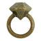 Diamond Ring Nylon Teething Ring - Brown