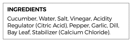 Yakamoz Cucumber Pickle 375G
