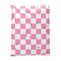 Pink Plaid Poly Mailers Size 10x13 Colorful Shipping Bags