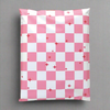 Pink Plaid Poly Mailers Size 10x13 Colorful Shipping Bags