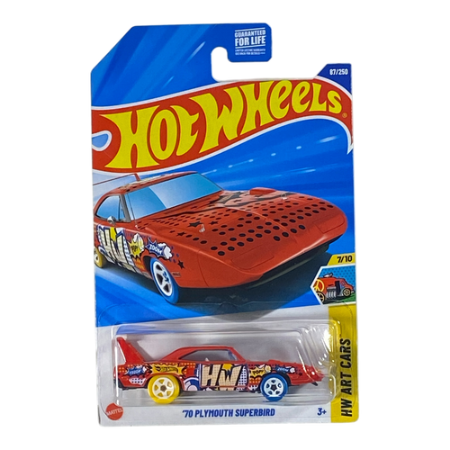 Hot Wheels '70 Plymouth Superbird | Art Cars Series 7/10